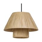 Ledvance Decor Bamboo Papier/Échantillon Hut 280 Brun | Convient pour E27