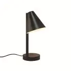 Nordlux Wilmer Lampe De Table Métal Noir | Convient pour E14
