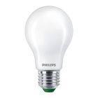 Philips MASTER LED Ampoule Ultra Efficient E27 Poire Dépolie 4W 840lm - 840 Blanc Froid | Équivalent 60W